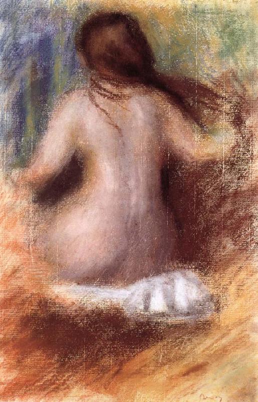 Pierre Auguste Renoir nude rear view China oil painting art